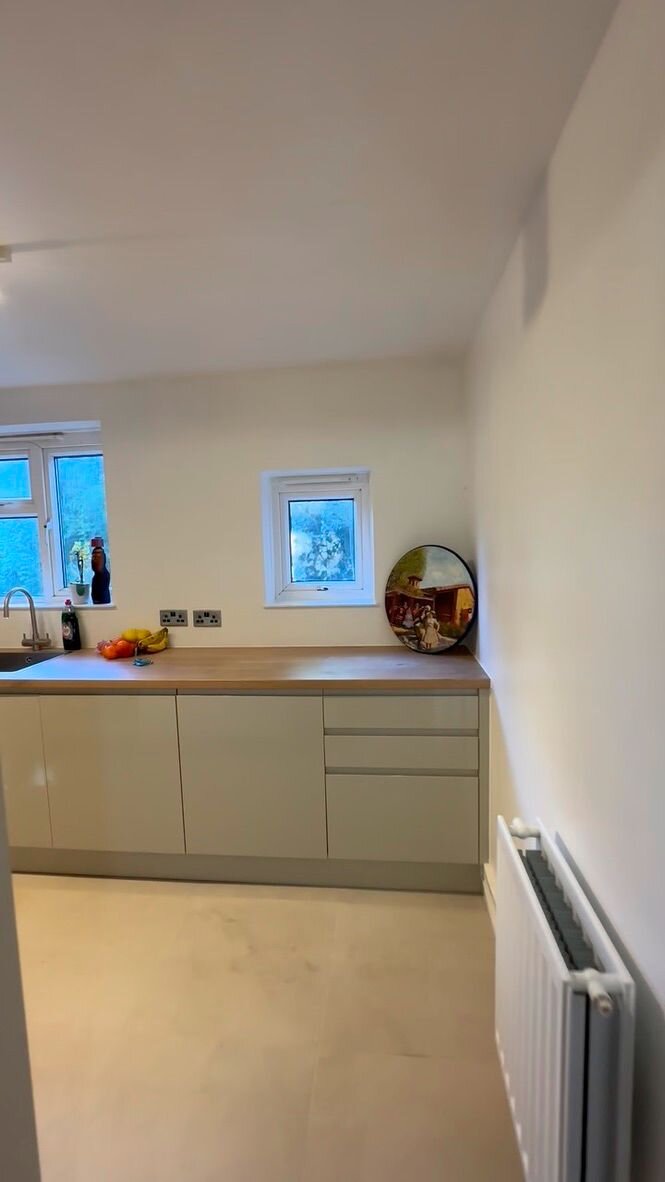 Completed Croydon home renovation, kitchen interior by Atmosphere Interiors
