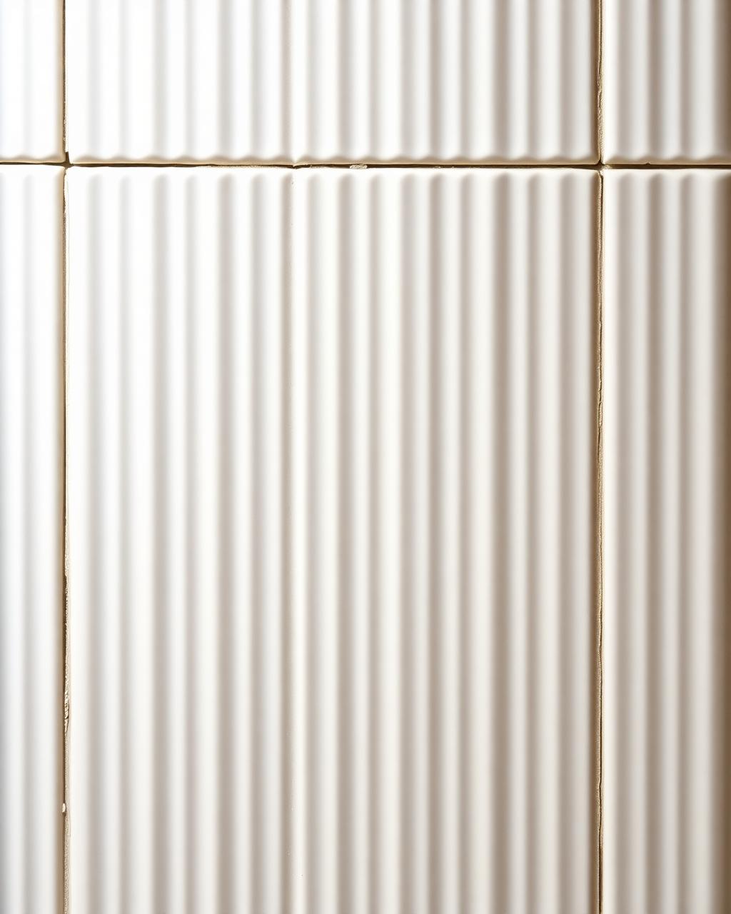 Fluted Ceramic Wall Tile